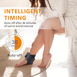 Heated Foot & Ankle Massage Wrap – 30-minute auto-off
