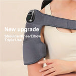 Heated Knee, Elbow & Shoulder Massage Wrap – worn on the shoulder