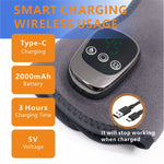 Heated Foot & Ankle Massage Wrap – USB-C charging and battery details