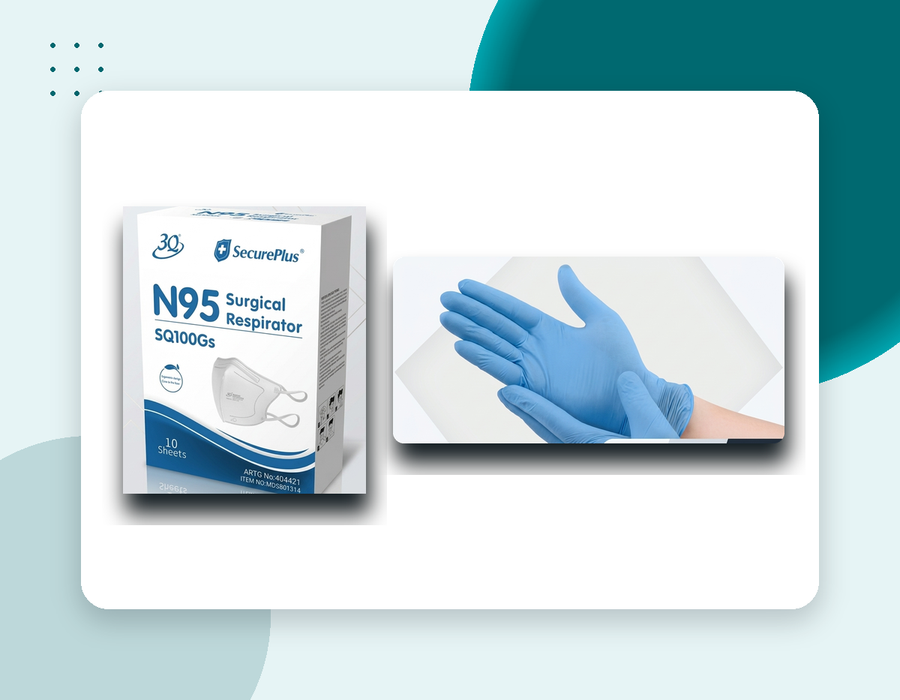 Clinical-grade PPE, ready when you need it.